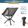Portable Chair - Durable and Ultra-Light Folding Chair for Camping Outdoors