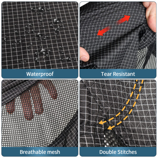 Portable Chair - Durable and Ultra-Light Folding Chair for Camping Outdoors